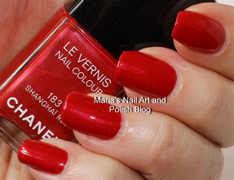 chanel nail polish shanghai red|Red Nail Polish .